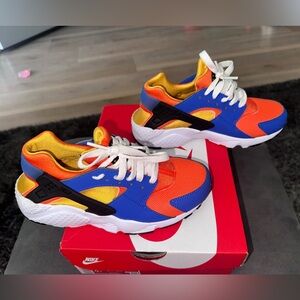 Huarache Run GS 'Hyper Royal Yellow Ochre'